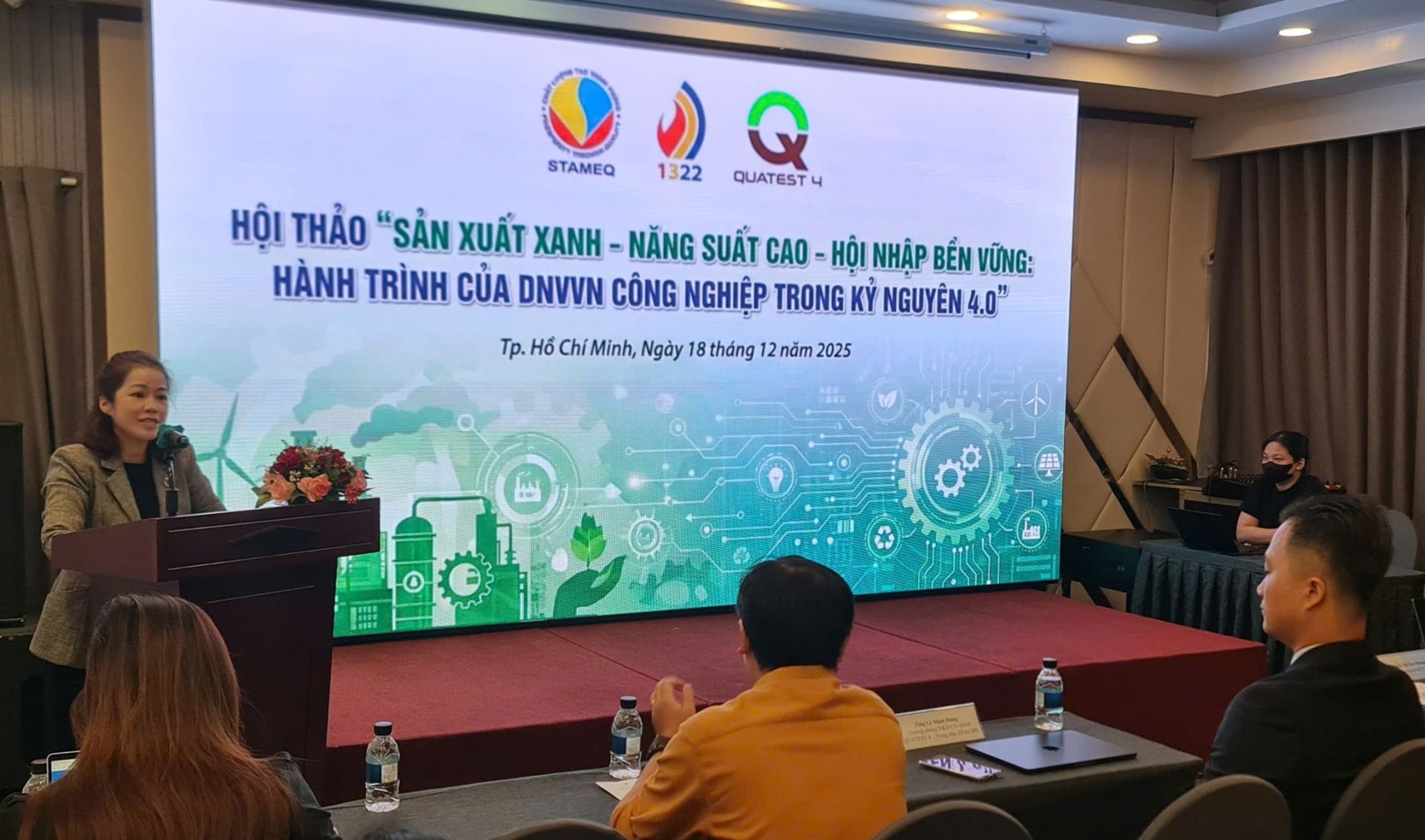 Tạo thuân lợi cho doanh nghiệp “Sản xuất xanh - Năng suất cao - Hội nhập bền vững"