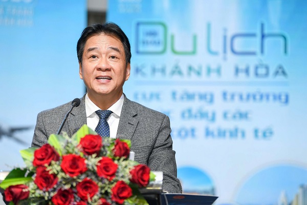 Ông Nguyễn Long Biên- Ủy viên Ban Thường vụ Tỉnh ủy, Phó Chủ tịch Thường trực UBND tỉnh Khánh Hòa phát biểu Ông Nguyễn Long Biên- Ủy viên Ban Thường vụ Tỉnh ủy, Phó Chủ tịch Thường trực UBND tỉnh Khánh Hòa phát biểu