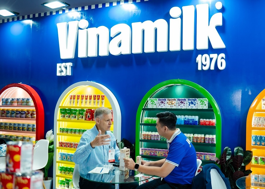 Vinamilk tại Hội chợ ThaiFex 2025. Ảnh: Vi Nam