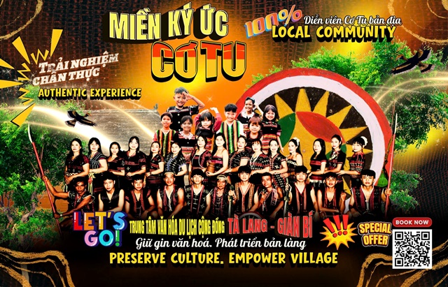Đà Nẵng: Chương trình nghệ thuật cộng đồng đặc sắc “Miền ký ức Cơ Tu”