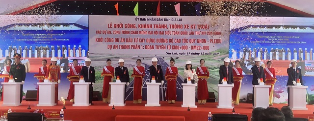  Gia Lai khởi công, khánh thành 10 công trình, dự án trọng điểm
