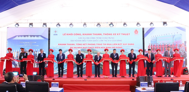 EVN khánh thành Nhà máy Thủy điện Hòa Bình mở rộng