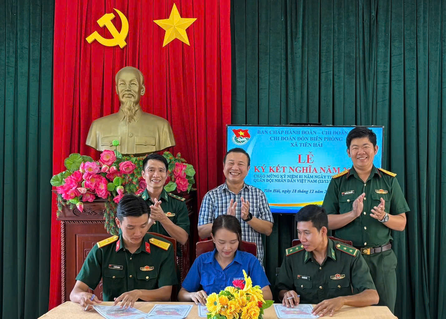 Tuổi trẻ xã đảo Tiên Hải: Quyết tâm bảo vệ vững chắc chủ quyền, xây dựng quê hương phát triển