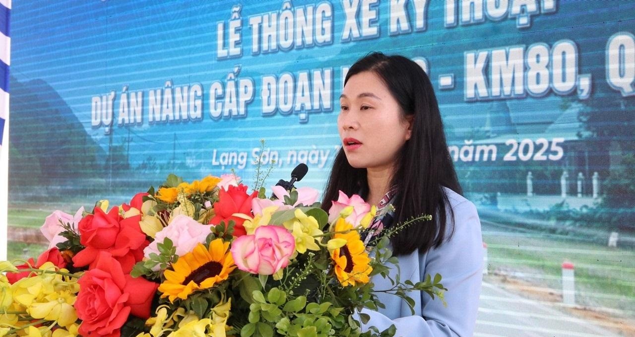 Ph&oacute; Chủ tịch UBND tỉnh Lạng Sơn Trần Thanh Nh&agrave;n ph&aacute;t biểu