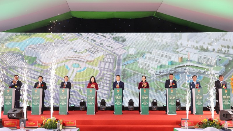 Khánh thành công trình xây dựng Bệnh viện Bạch Mai và Bệnh viện Hữu nghị Việt Đức cơ sở 2