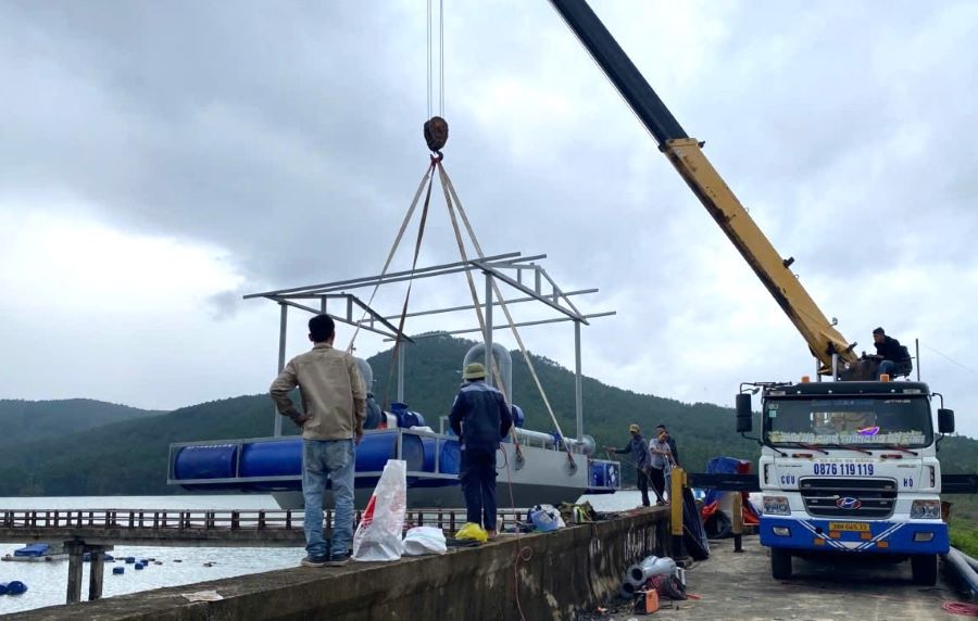 Trong năm 2025, Trung t&acirc;m NS&VSMTNT H&agrave; Tĩnh đ&atilde; tăng tốc triển khai c&aacute;c dự &aacute;n cấp nước g&oacute;p phần ho&agrave;n th&agrave;nh mục ti&ecirc;u x&acirc;y dựng NTM của tỉnh.