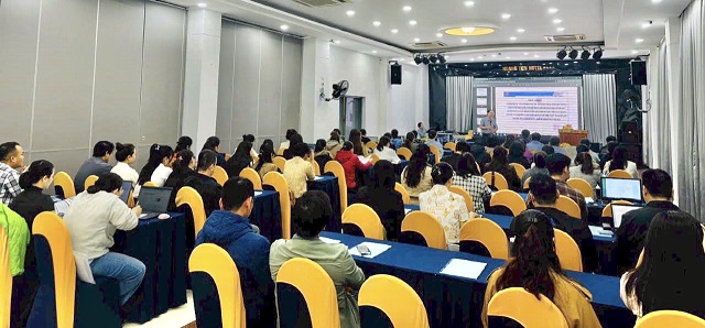 Quang cảnh Hội nghị tập huấn. Ảnh: L&ecirc; Trần