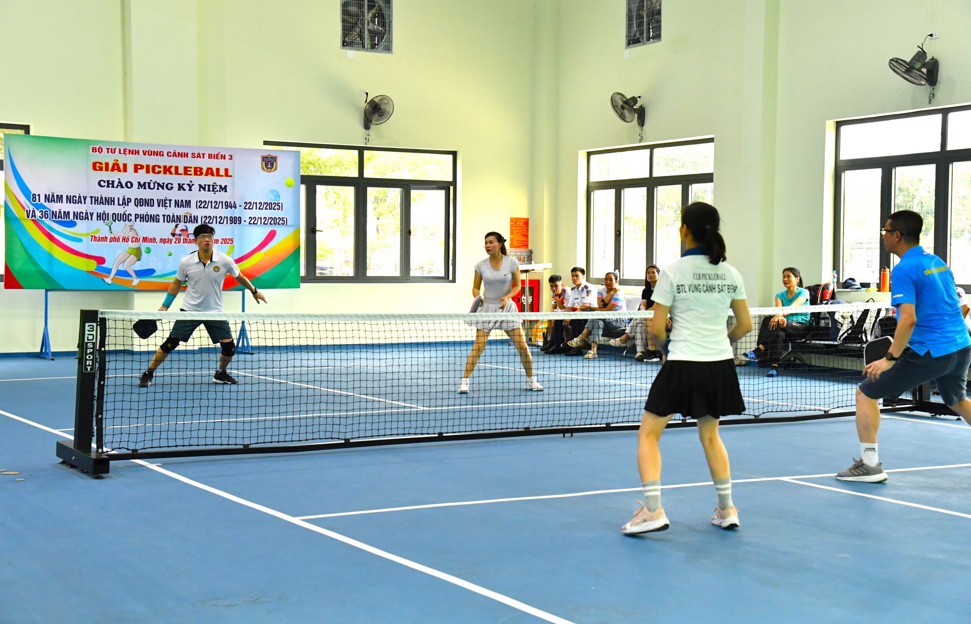 Khai mạc Giải Pickleball chào mừng Kỷ niệm 81 năm Ngày thành lập Quân đội nhân dân Việt Nam