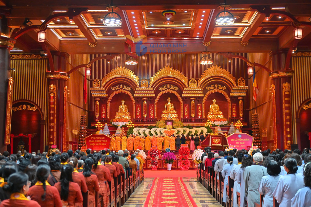 Đại lễ tưởng niệm 717 năm Ngày Phật hoàng Trần Nhân Tông nhập Niết bàn