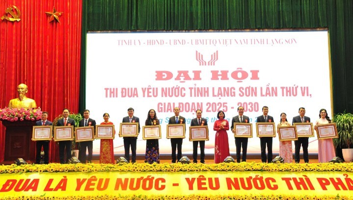 C&aacute;c c&aacute; nh&acirc;n ti&ecirc;u biểu được nhận Bằng khen của Thủ tướng Ch&iacute;nh phủ tại Đại hội Thi đua y&ecirc;u nước tỉnh Lạng Sơn lần thứ VI, giai đoạn 2025 &ndash; 2030 (ng&agrave;y 18/9/2025)