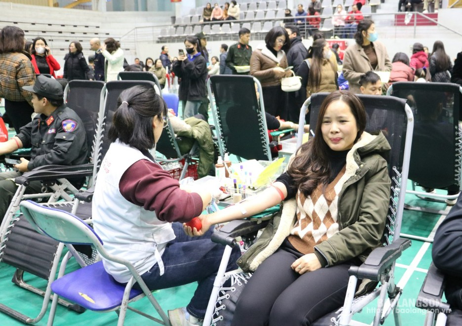 Lạng Sơn triển khai Chiến dịch hiến máu tình nguyện dịp Tết và “Lễ hội Xuân Hồng” năm 2026