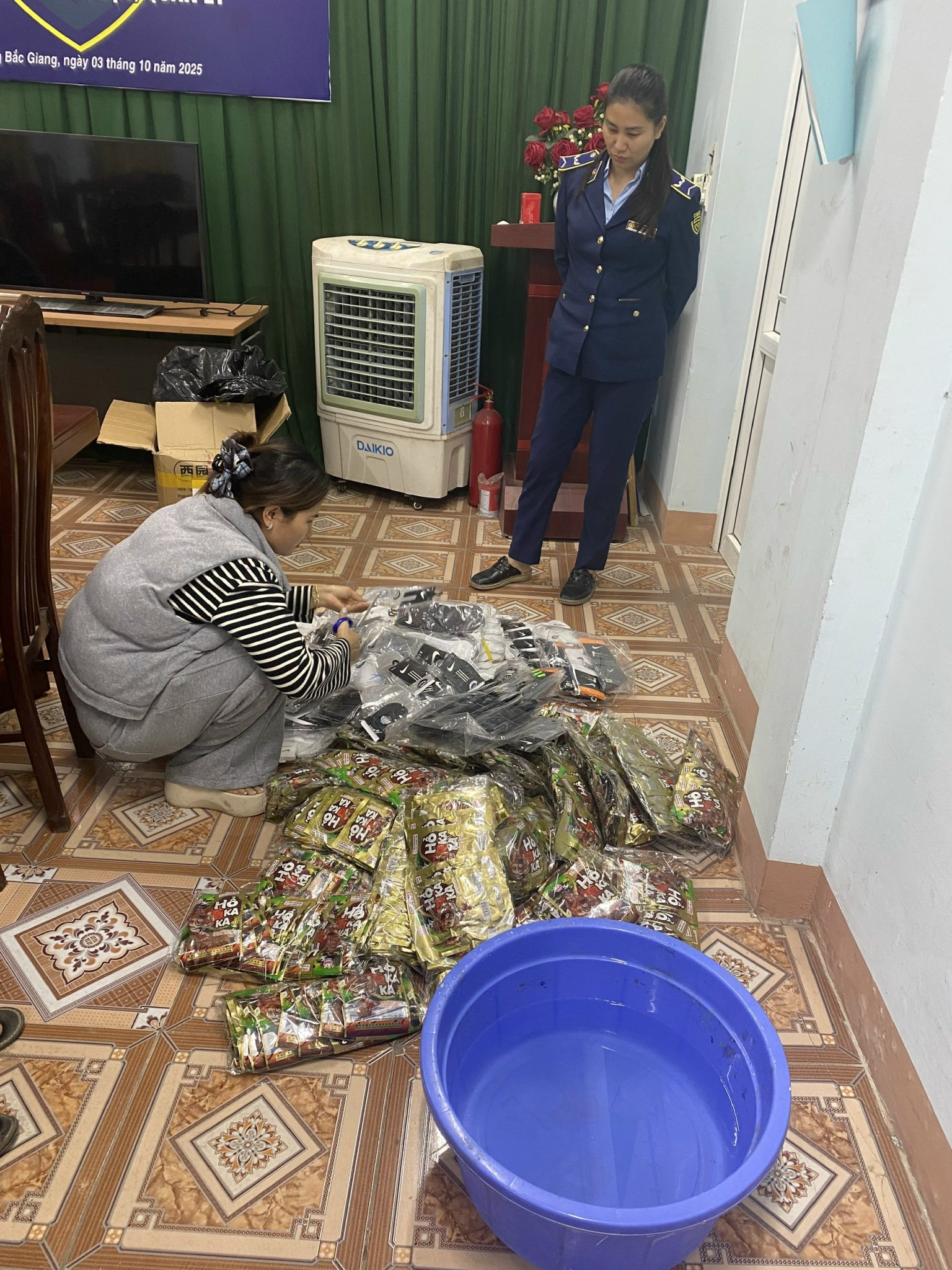 Số tang vật vi phạm