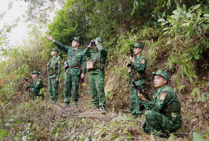 Bộ đội Biên phòng tỉnh Cao Bằng kiên quyết đấu tranh với các hành vi vi phạm