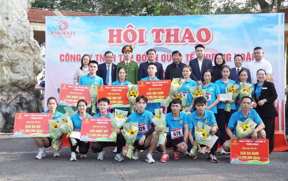 Bắc Ninh: Sôi nổi hội thao Công ty trách nhiệm hữu hạn Tập đoàn quốc tế Phượng Hoàng