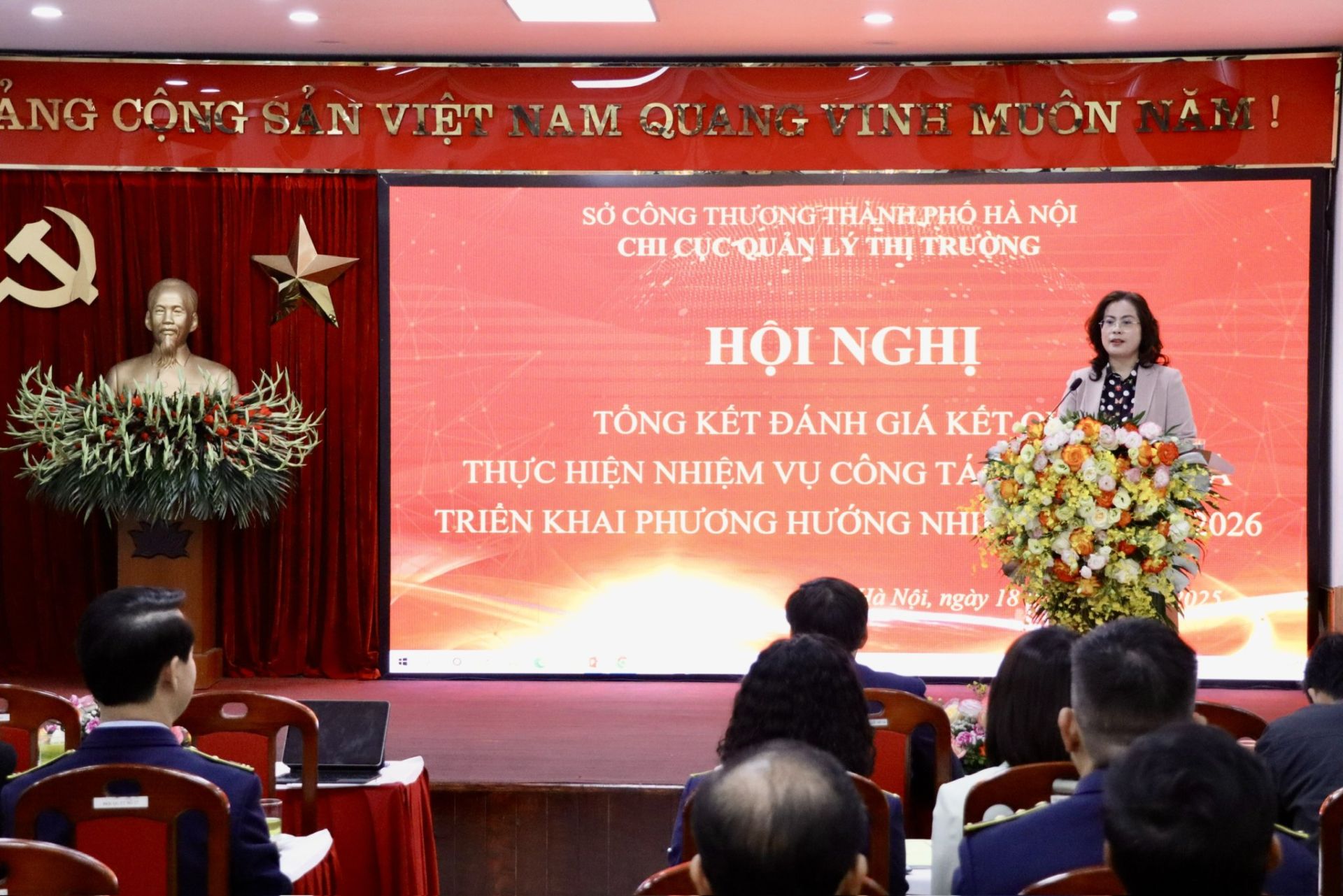 Ph&oacute; Gi&aacute;m đốc Sở C&ocirc;ng Thương H&agrave; Nội Nguyễn Kiều Oanh &ndash;