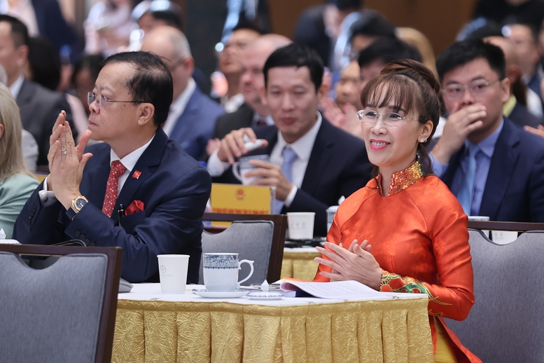 B&agrave; Nguyễn Phương Thảo, Ph&oacute; Chủ tịch thường trực HĐQT HDBank - Ảnh: VGP/Nhật Bắc