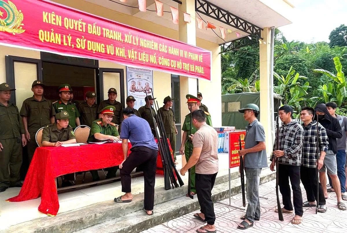 Thanh Hóa kêu gọi Nhân dân tích cực tham gia giao nộp vũ khí và tố giác các hành vi vi phạm pháp luật