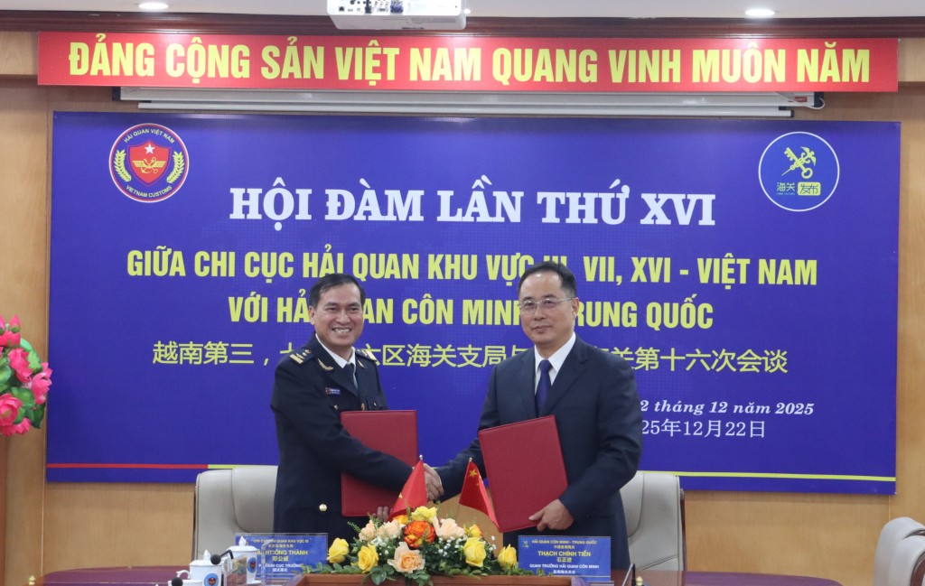 Hải quan Việt Nam - Trung Quốc tăng cường phối hợp, tạo thuận lợi thương mại xuyên biên giới