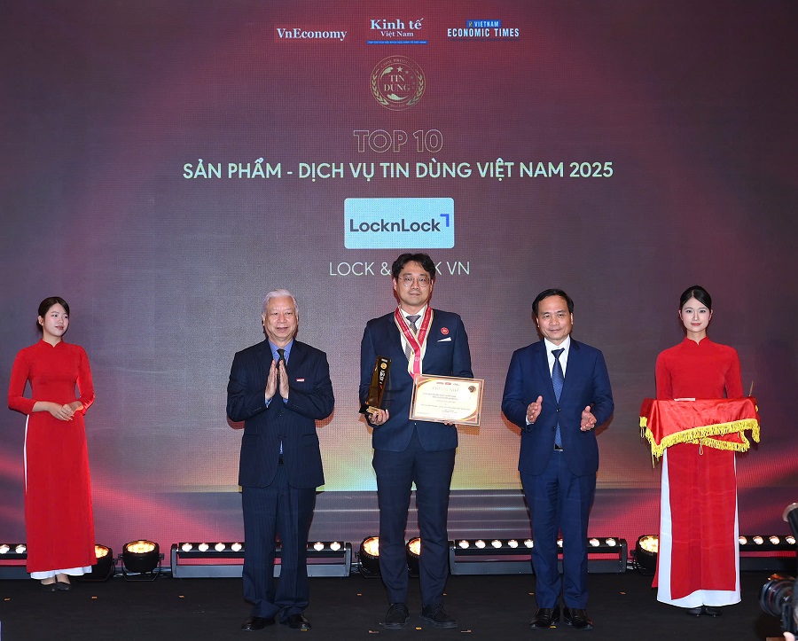LocknLock vinh dự 14 năm liên tiếp lọt “Top 10 Sản phẩm - Dịch vụ Tin Dùng Việt Nam”