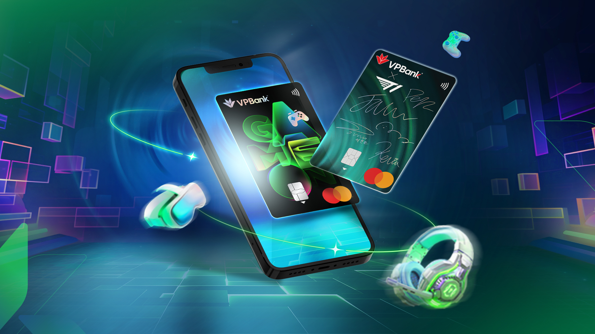 VPBank GameON Mastercard phục vụ đa dạng nền tảng số
