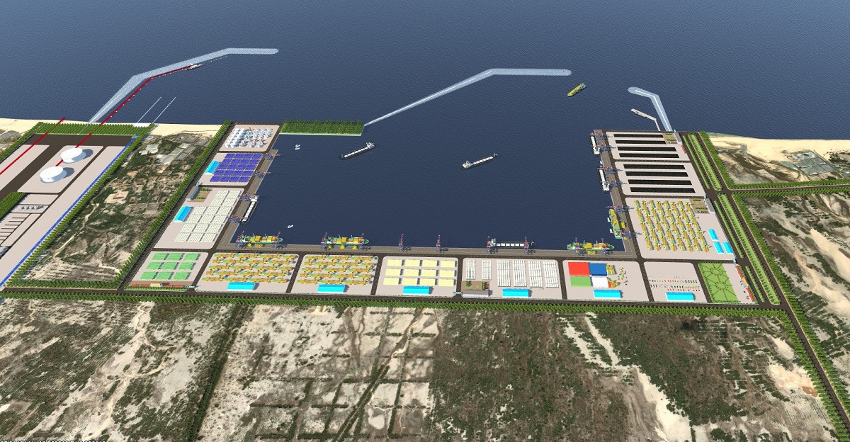 Phối cảnh dự &aacute;n LNG Hải Lăng (Quảng Trị)