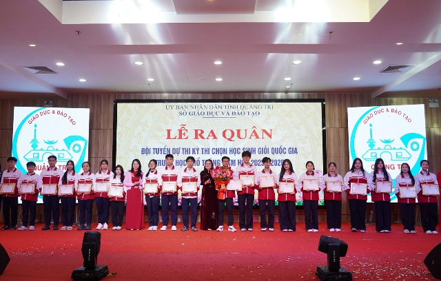 174 học sinh Quảng Trị tham gia kỳ thi học sinh giỏi Quốc gia THPT