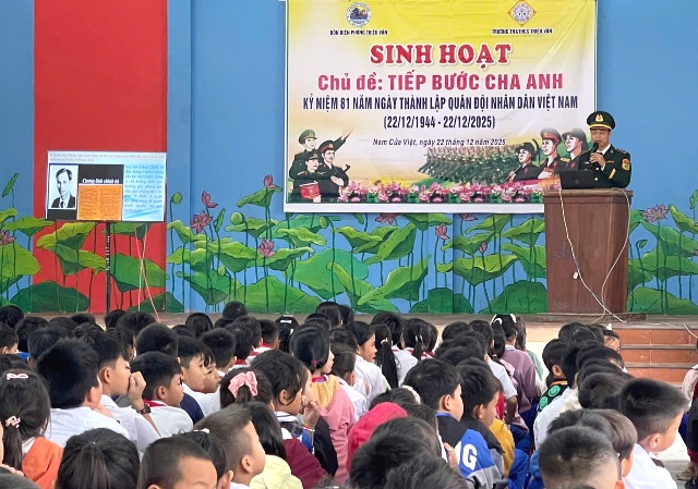 Quảng Trị: Tổ chức tuyên truyền kỷ niệm 81 năm Ngày thành lập Quân đội nhân dân Việt Nam