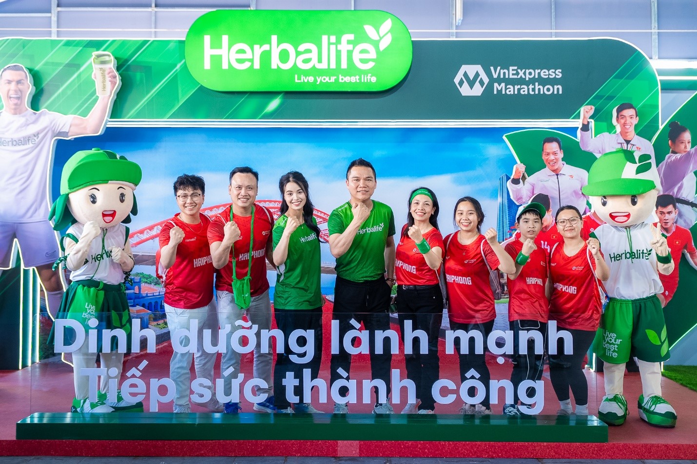 Herbalife Việt Nam tiếp tục tài trợ giải Marathon VnExpress Hải Phòng - khuyến khích lối sống năng động lành mạnh