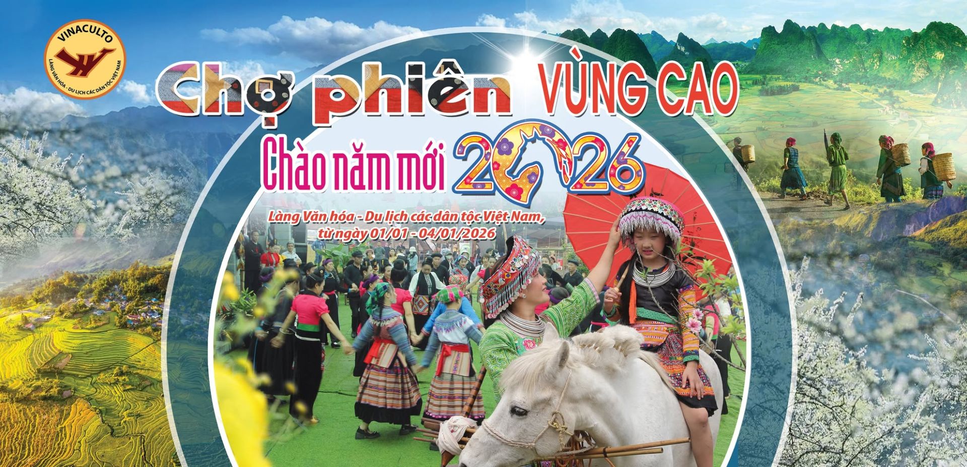 Đón năm mới 2026 rộn ràng với "Chợ phiên vùng cao"