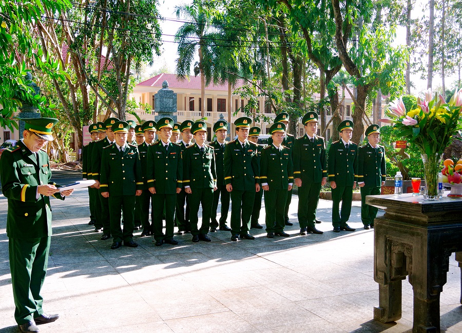 Bộ đội Biên phòng Tây Ninh phát huy truyền thống “Uống nước nhớ nguồn”