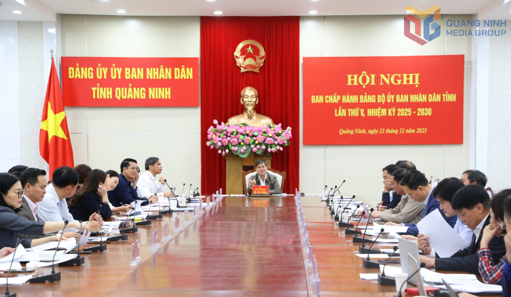 Ban Chấp hành Đảng bộ UBND tỉnh Quảng Ninh thống nhất phương hướng, nhiệm vụ trọng tâm năm 2026