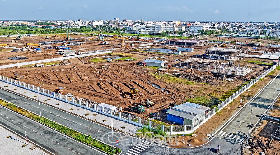 Bệnh viện Đa khoa C&agrave; Mau chậm tiến độ x&acirc;y dựng