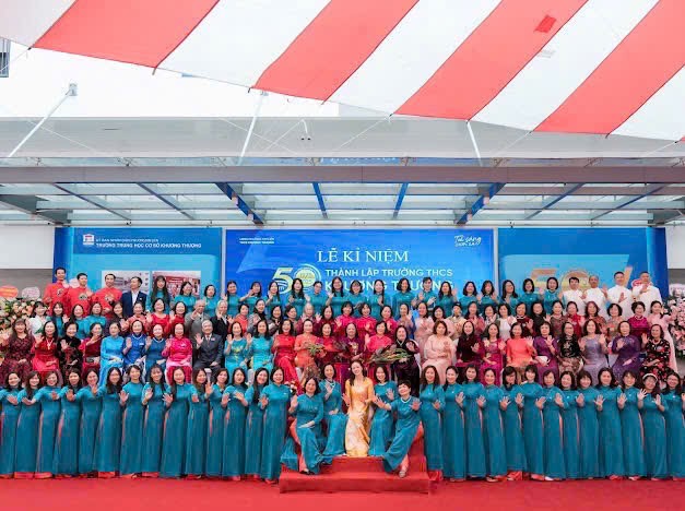 Trường THCS Khương Thượng: Nửa thế kỷ vì sự nghiệp trồng người