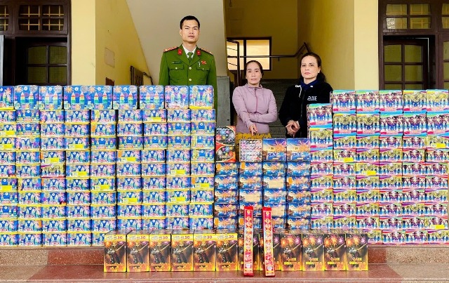 Quảng Trị: Triệt phá vụ buôn bán hơn 340 kg pháo nổ trái phép