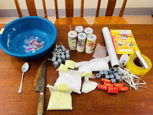 Quảng Trị: Ngăn chặn tình trạng thanh thiếu niên chế tạo pháo nổ trái phép