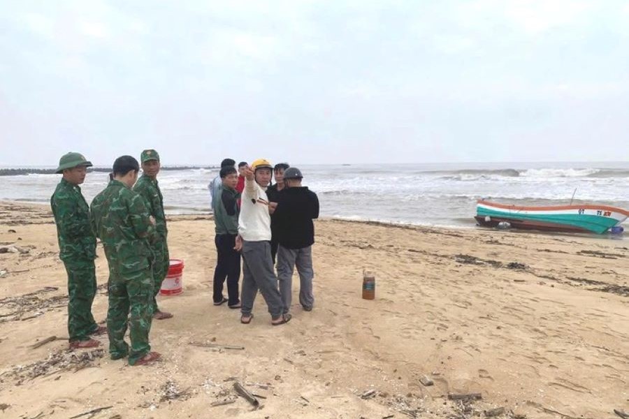 Tìm thấy thi thể ngư dân Quảng Trị mất tích trên biển