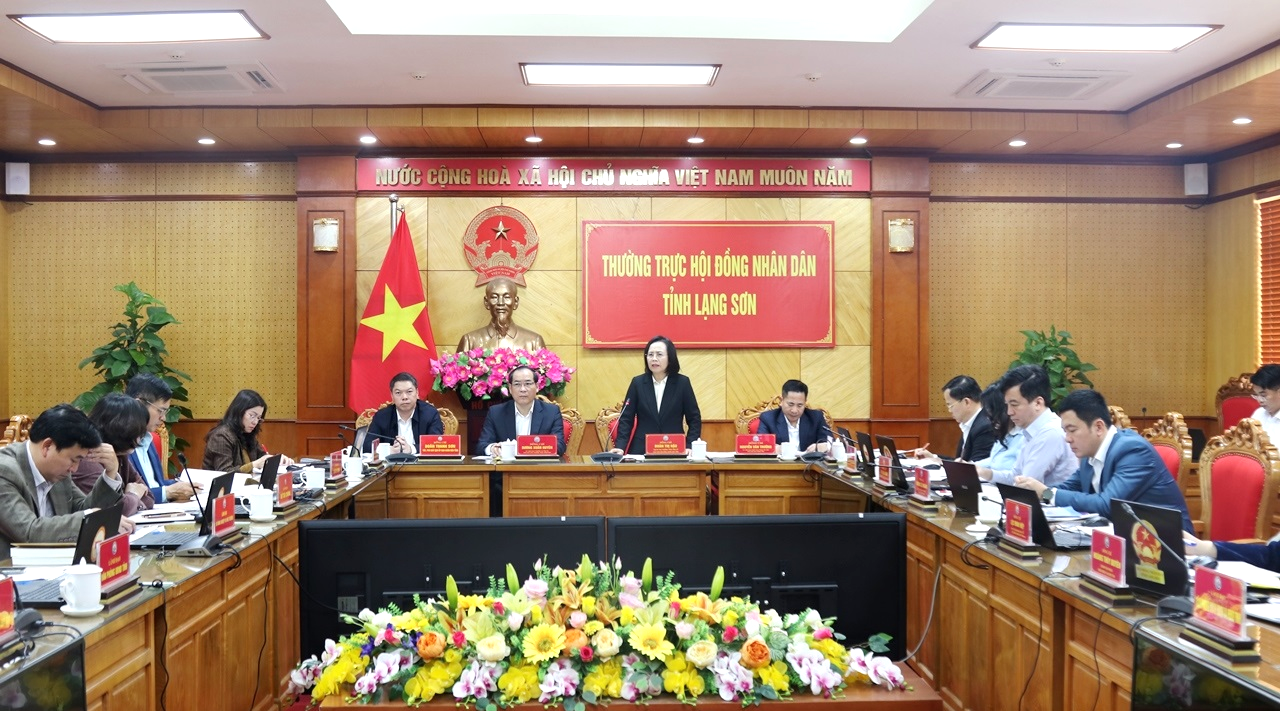 Thường trực HĐND tỉnh Lạng Sơn chất vấn tiến độ xây dựng giá đất cụ thể tại các dự án