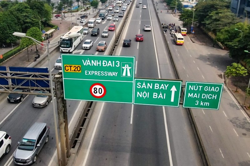 Hà Nội: Hạn chế một số loại phương tiện lưu thông vào Vành đai 3 trên cao