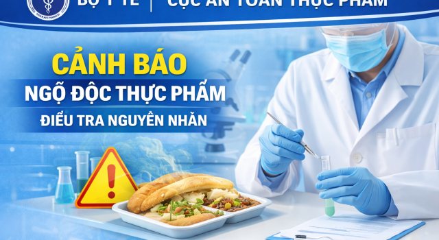 Cục An toàn thực phẩm yêu cầu khẩn trương điều tra vụ nghi ngờ ngộ độc thực phẩm tại TP. Hồ Chí Minh