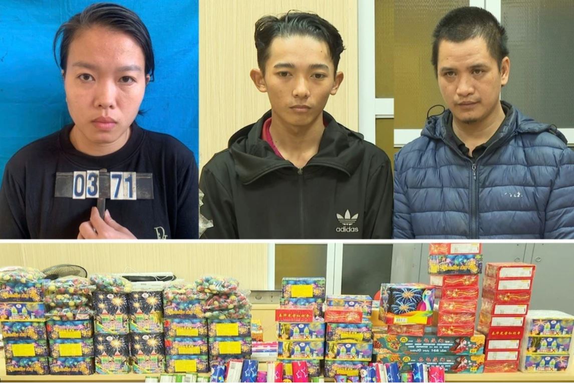 Thanh Hóa: Triệt phá đường dây mua bán pháo nổ liên tỉnh, thu giữ hơn nửa tấn tang vật