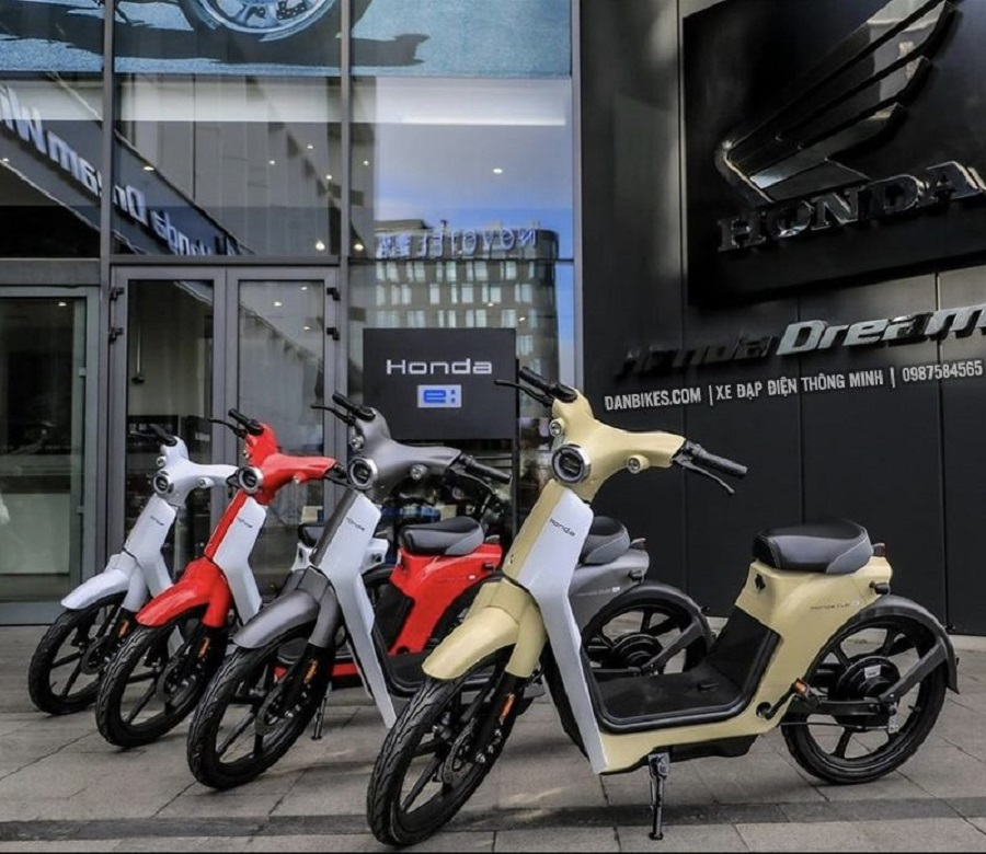 Honda Cub E: Thiết kế cổ điển, công nghệ xanh