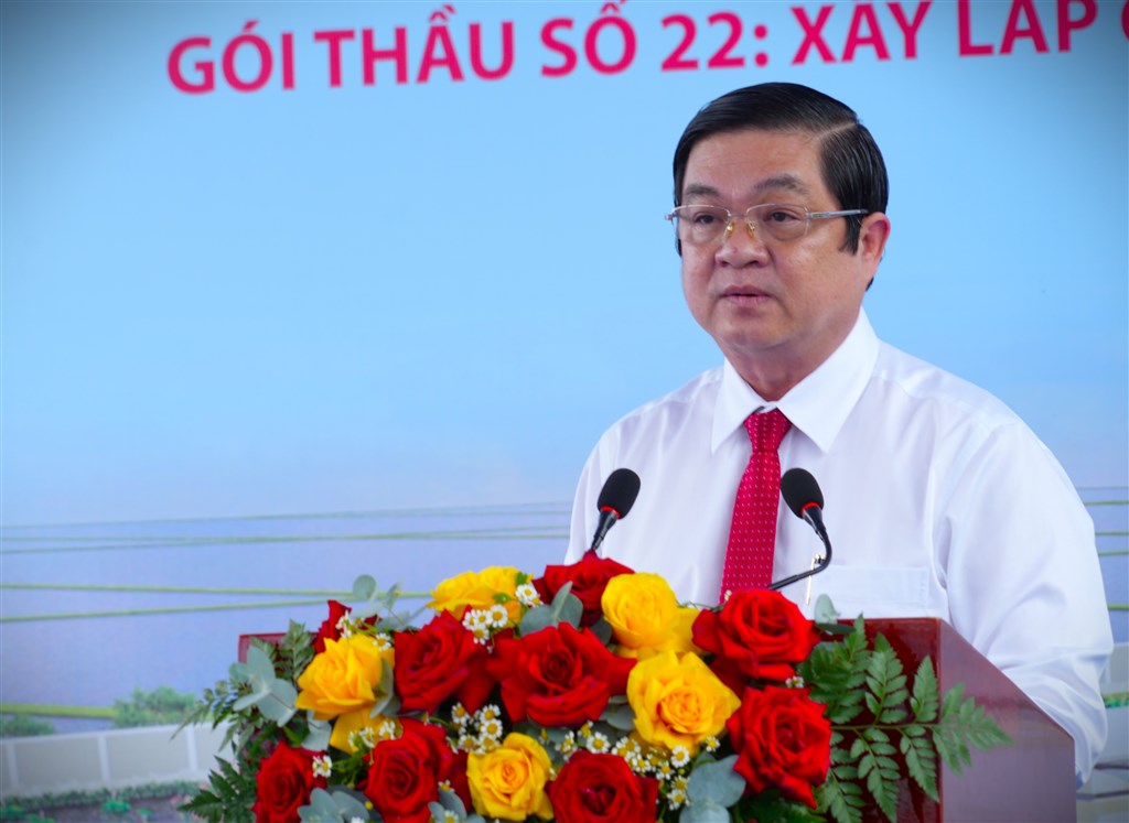 &Ocirc;ng Huỳnh Ch&iacute; Nguyện, Ph&oacute; Chủ tịch UBND tỉnh ph&aacute;t biểu