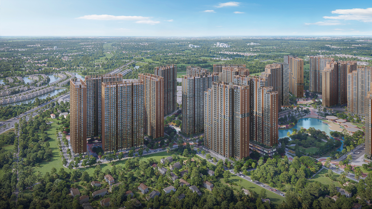 The Parkland được kiến tạo theo h&igrave;nh th&aacute;i S&ocirc;ng - Đảo - N&uacute;i, mang phong c&aacute;ch sống hiện đại, nhịp xanh v&agrave; tiện &iacute;ch đ&ocirc; thị kết nối mạch lạc.