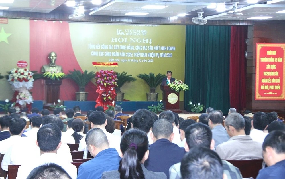 Vicem Bỉm Sơn hoàn thành kế hoạch sản xuất kinh doanh năm 2025