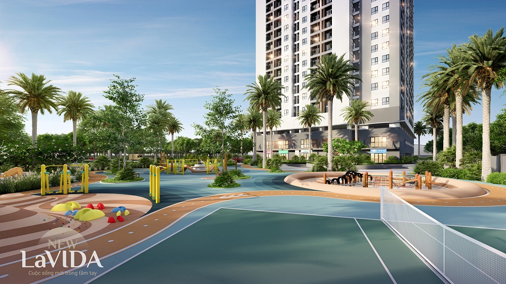 S&acirc;n thể thao đa năng tại Dự &aacute;n New Lavida