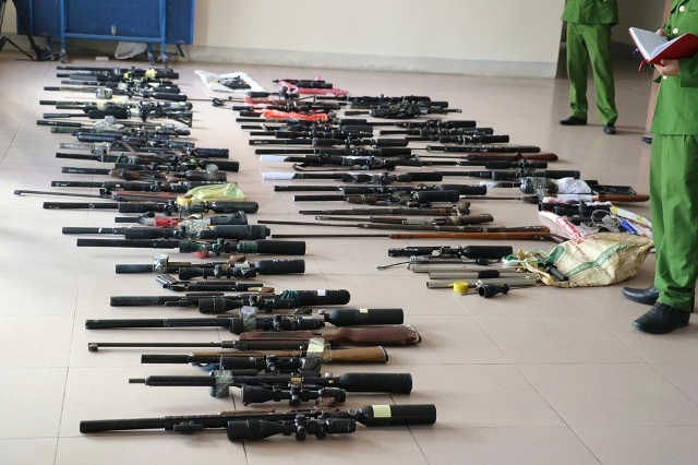 Tang vật chuy&ecirc;n &aacute;n thu giữ.