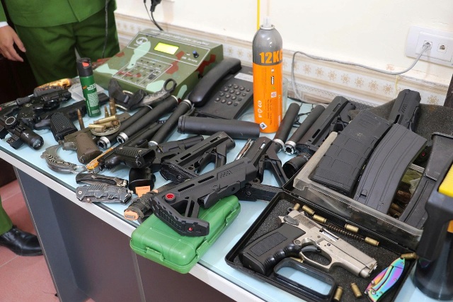 Tang vật chuy&ecirc;n &aacute;n thu giữ.