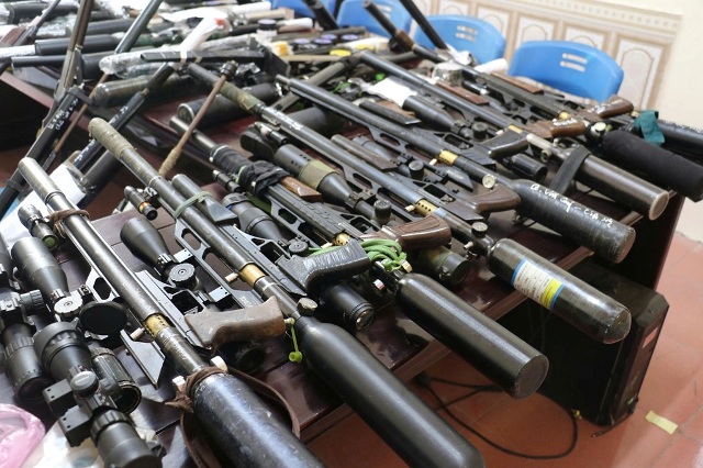 Tang vật chuy&ecirc;n &aacute;n thu giữ.