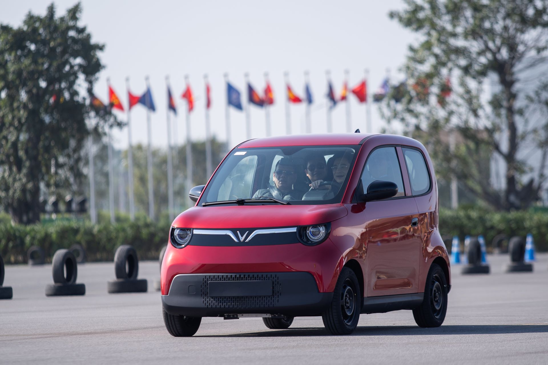 Mẫu xe điện cỡ nhỏ Minio Green được đ&aacute;nh gi&aacute; cao về khả năng vận h&agrave;nh linh hoạt