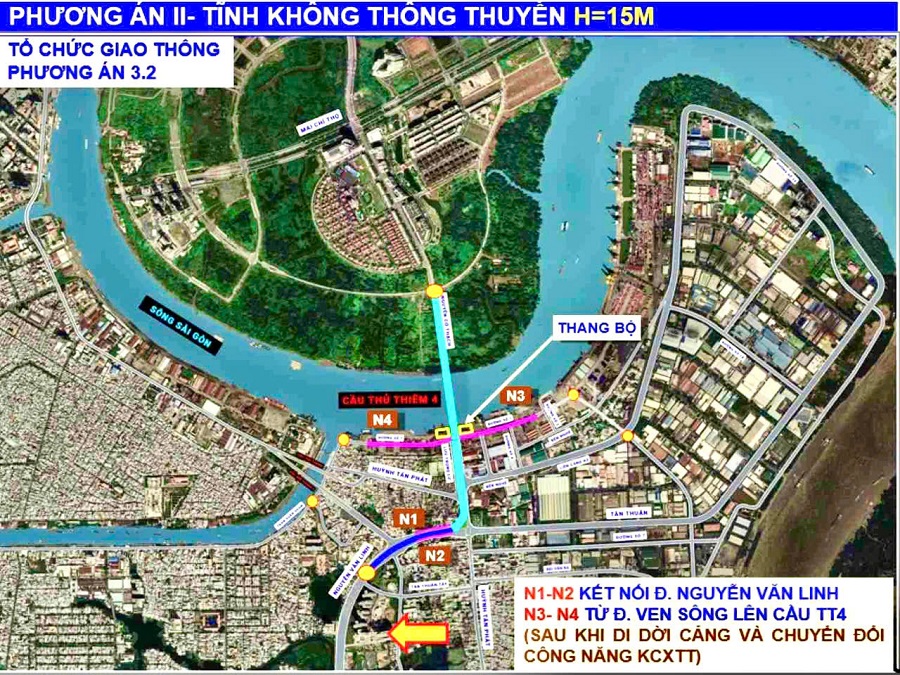 Cầu Thủ Thiêm 4: Bước đi chiến lược hoàn thiện trục kết nối Đông - Nam